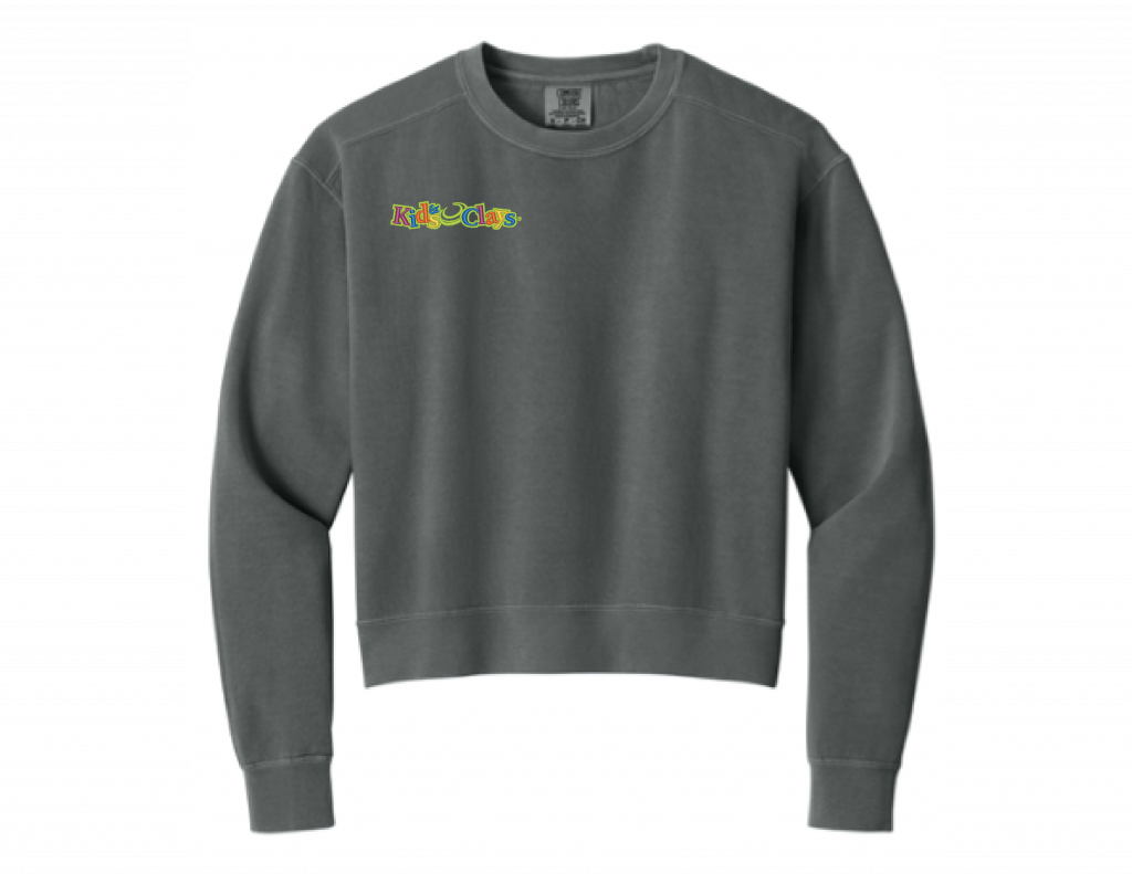 Embroidered Comfort Colors Women's Mid Length Sweatshirt