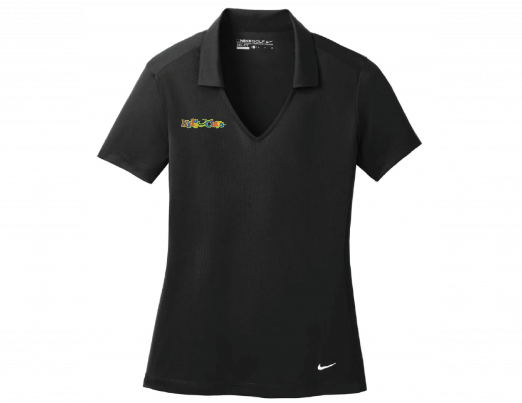 Embroidered Nike Women's Vertical Mesh Polo